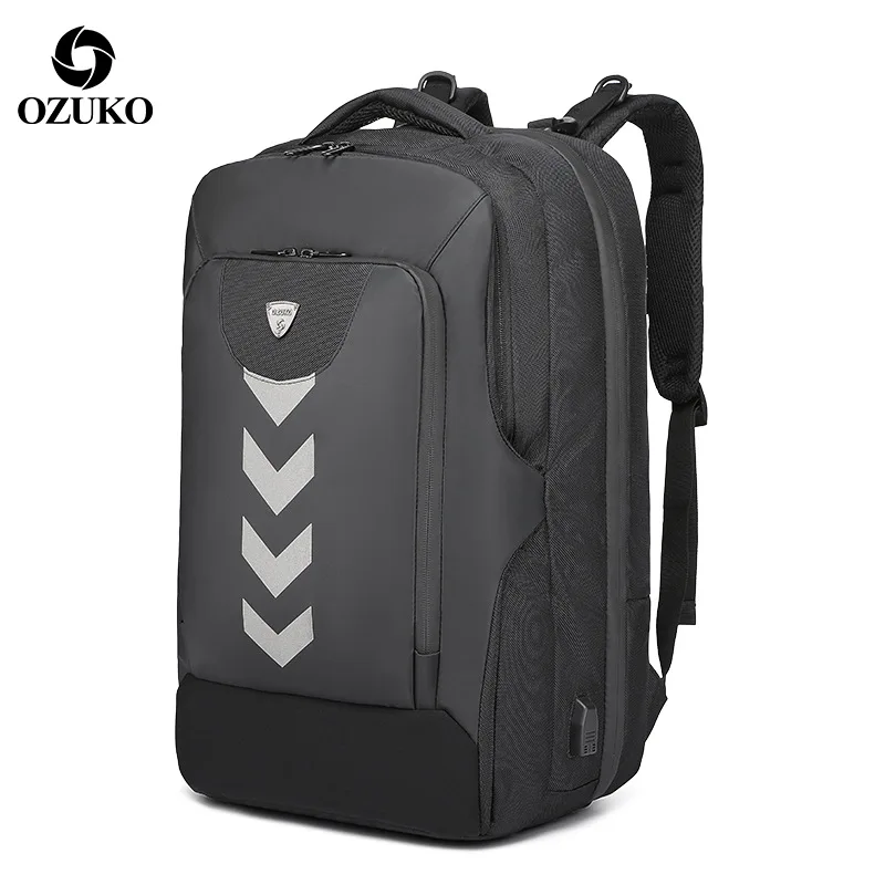 Ozuko New Style Business Backpack Men's USB Rechargeable Waterproof Rucksack Multi-functional Business Computer Backpack
Ozuko New Style Business Backpack Men's USB Rechargeable Waterproof Rucksack Multi-functional Business Computer Backpack