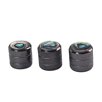 ABLB--3Pcs Metal Volume Tone Control Metal Knob With Colorful Top For Guitar Bass (Black)
ABLB--3Pcs Metal Volume Tone Control Metal Knob With Colorful Top For Guitar Bass (Black)