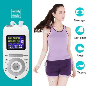 TENS Device Pulse Massager Low Frequency Physiotherapy Electronic Pulse EMS Massager Instrument Fitness Nerve Muscle Stimulator
TENS Device Pulse Massager Low Frequency Physiotherapy Electronic Pulse EMS Massager Instrument Fitness Nerve Muscle Stimulator