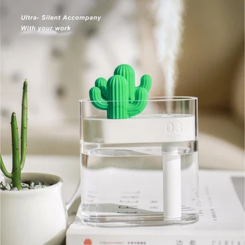160ML Ultrasonic Air Humidifier Clear Cactus Color Light USB Essential Oil Diffuser Car Purifier Aroma Diffusor Anion Mist Maker
160ML Ultrasonic Air Humidifier Clear Cactus Color Light USB Essential Oil Diffuser Car Purifier Aroma Diffusor Anion Mist Maker