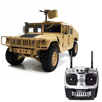 HG P408 1/10 2.4G 4WD 16CH 30km/h RC Model Car Light Sound Function U.S.4X4 Truck without Battery Charger - Desert Yellow
HG P408 1/10 2.4G 4WD 16CH 30km/h RC Model Car Light Sound Function U.S.4X4 Truck without Battery Charger - Desert Yellow