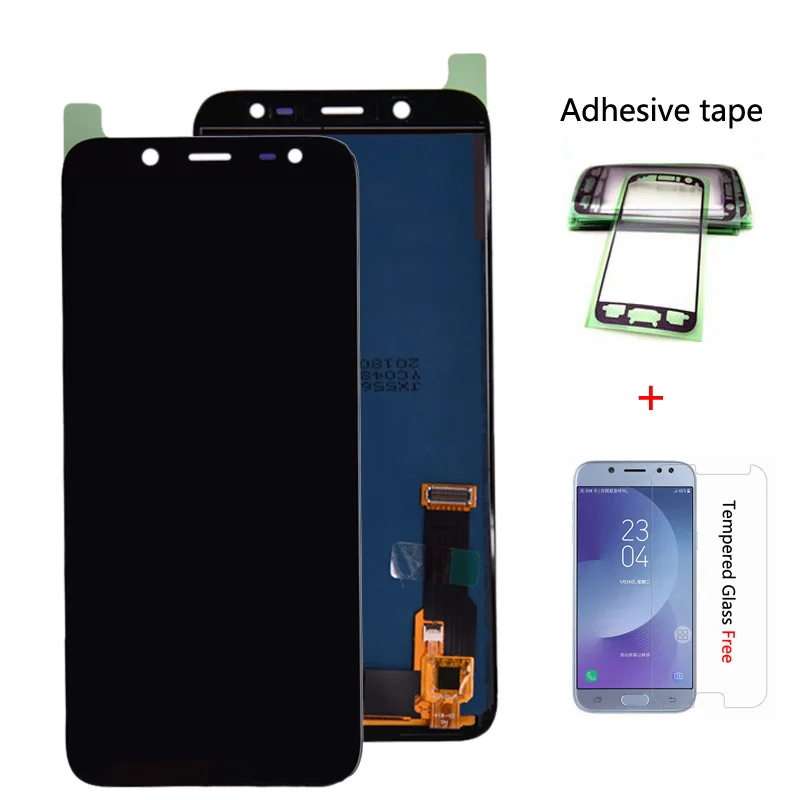 Регулятор яркости для Samsung Galaxy J6 J600 J600F/DS J600G/DS ЖК дисплей дигитайзер сенсорного