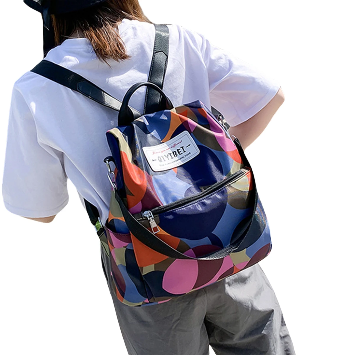 AA Women Multi-color Casual Backpack Lightweight Anti-Theft Large Capacity Shoulder Bag Daypack for College/Working/Travelling
AA Women Multi-color Casual Backpack Lightweight Anti-Theft Large Capacity Shoulder Bag Daypack for College/Working/Travelling
