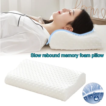 Memory Foam Pillow Ergonomic Bed Pillow Slow Rebound Pillow for Sleeping Neck Pain Relief Home Textile TP899 
Memory Foam Pillow Ergonomic Bed Pillow Slow Rebound Pillow for Sleeping Neck Pain Relief Home Textile TP899