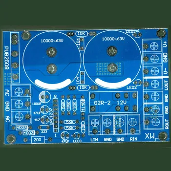 Rectifier and filter power supply with horn protection integrated for post-stage power amplifier board PCB empty board 
Rectifier and filter power supply with horn protection integrated for post-stage power amplifier board PCB empty board