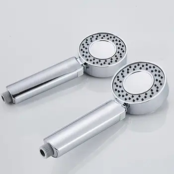 Double-sided Dual Function Shower Head Water Saving Round ABS Chrome Booster Bath Shower High Pressure Handheld Hand Shower 
Double-sided Dual Function Shower Head Water Saving Round ABS Chrome Booster Bath Shower High Pressure Handheld Hand Shower