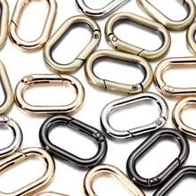 5Pcs/lot Metal Oval Ring Spring Clasps Openable Carabiner Keychain Bag Clips Hook Connector For DIY Jewelry Making Accessories
5Pcs/lot Metal Oval Ring Spring Clasps Openable Carabiner Keychain Bag Clips Hook Connector For DIY Jewelry Making Accessories