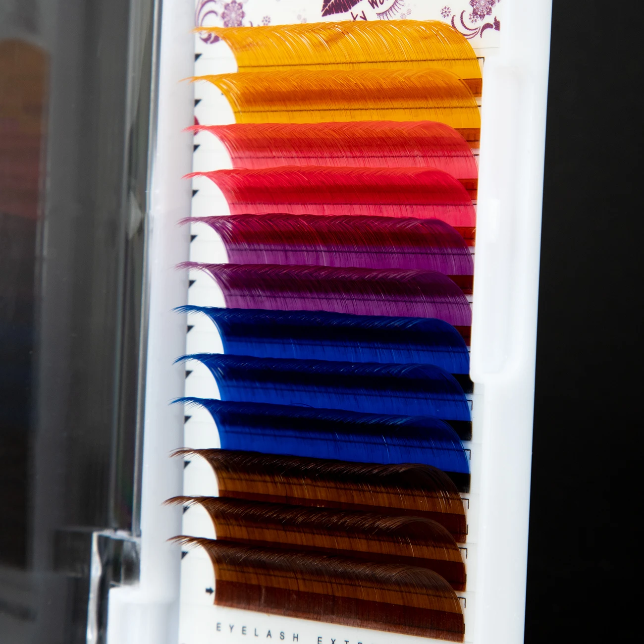 12 Rows/Tray 5 Colors Rainbow Colored Eyelash Extension Individual Faux Mink Colorful Eyelashes Soft Cilia Eye Lash Extensions
12 Rows/Tray 5 Colors Rainbow Colored Eyelash Extension Individual Faux Mink Colorful Eyelashes Soft Cilia Eye Lash Extensions