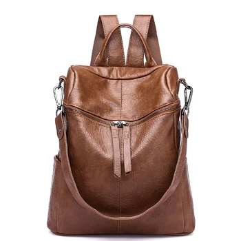 New Korean Version Backpack Women the Wild Fashion Travel Backack Woman Bag Leisure Travel Leather Backpacks
New Korean Version Backpack Women the Wild Fashion Travel Backack Woman Bag Leisure Travel Leather Backpacks