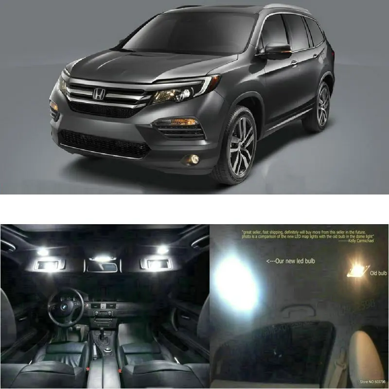 LED Interior Car Lights For honda pilot 3rd room dome map reading foot door lamp error free 15pc
LED Interior Car Lights For honda pilot 3rd room dome map reading foot door lamp error free 15pc