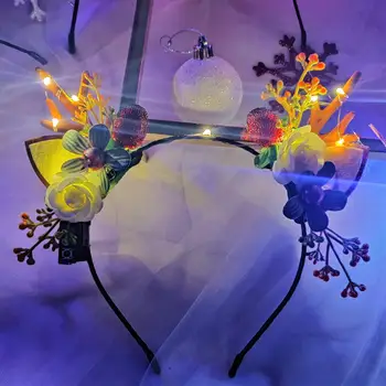 HUIRAN Christmas Light Headband Elk Bear HairBands For Christmas Decoration 2020 Christmas Gifts For Kids Adult Near Year 2021
HUIRAN Christmas Light Headband Elk Bear HairBands For Christmas Decoration 2020 Christmas Gifts For Kids Adult Near Year 2021