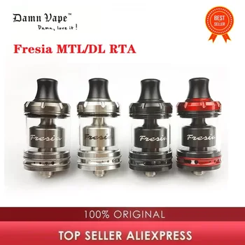Original DamnVape Fresia MTL RTA 2ml/3.5ml Tank 22mm RTA Atomizer restrictive lung Vape E-cig Vaporizer RTA vs Zeus X/ Zenith
Original DamnVape Fresia MTL RTA 2ml/3.5ml Tank 22mm RTA Atomizer restrictive lung Vape E-cig Vaporizer RTA vs Zeus X/ Zenith