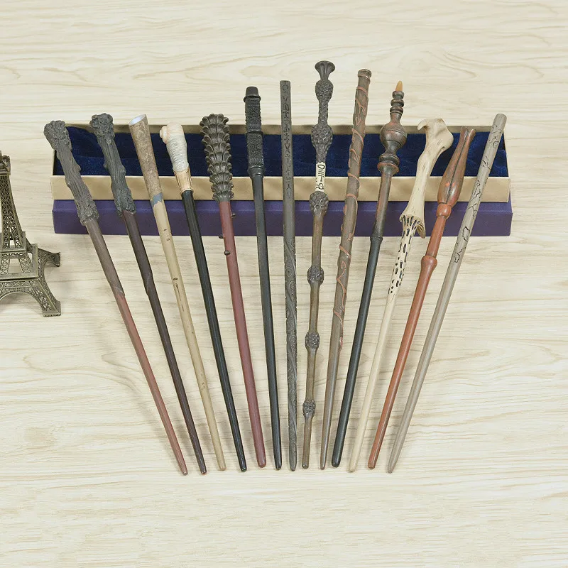 13 Kind of Metal Core Magic Wands Potter Cosplay Lord Voldemort Luna Snape Hermione Magic Wand with Mystery Gift Box Pack
13 Kind of Metal Core Magic Wands Potter Cosplay Lord Voldemort Luna Snape Hermione Magic Wand with Mystery Gift Box Pack