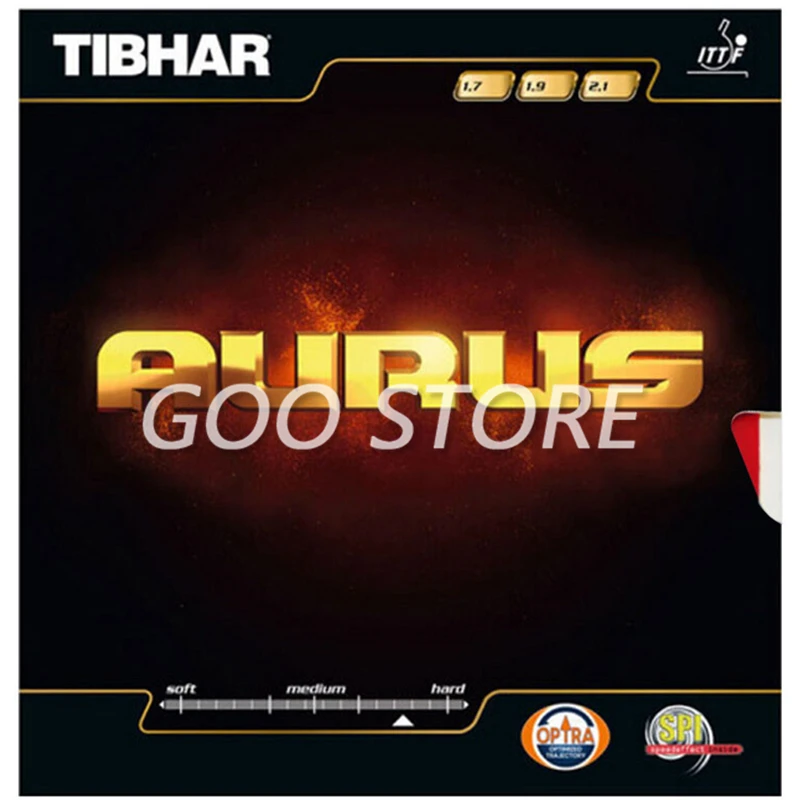 TIBHAR AURUS / AURUS SOUND / SOFT Orignal TIBHAR Table Tennis Rubber Ping Pong Sponge TIBHAR AURUS / AURUS SOUND / SOFT Orignal TIBHAR Table Tennis Rubber Ping Pong Sponge