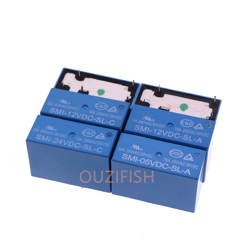 5 шт. оригинальное реле Φ 05 12 24 V 250V16A 8PIN SMIH-05VDC-SL-C 12V 24VDC-SL-A 6Pin | Электронные