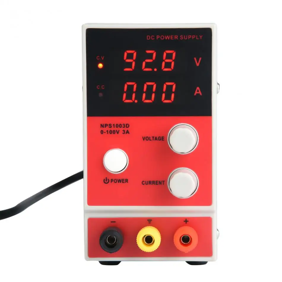 NPS1003D Digital Adjustable DC Regulated Switch Power Supply AC220-240V fashion Regulated the power modul Digital switching
NPS1003D Digital Adjustable DC Regulated Switch Power Supply AC220-240V fashion Regulated the power modul Digital switching