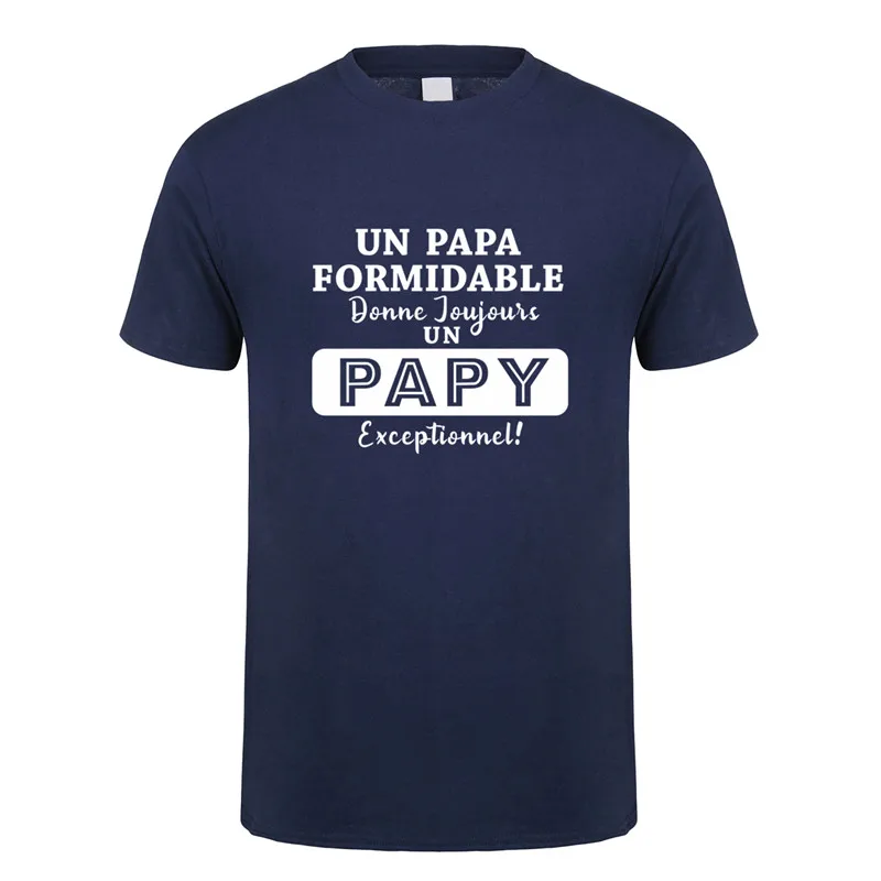Футболка мужская хлопковая с коротким рукавом и надписью Papa | Мужская одежда