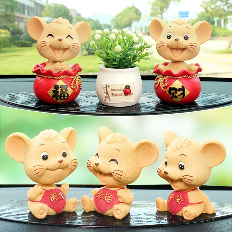 Chinese New Year Rat Ornament Desktop Rat Toy Figurines Year Of The Rat Festival Home Decoration Accessories
Chinese New Year Rat Ornament Desktop Rat Toy Figurines Year Of The Rat Festival Home Decoration Accessories