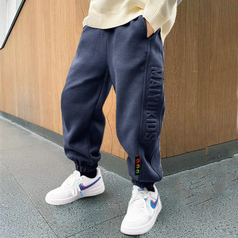 Children's Clothing Plus Velvet Baby Trousers 2022 Winter New Boys Casual Sports Pants
Children's Clothing Plus Velvet Baby Trousers 2022 Winter New Boys Casual Sports Pants