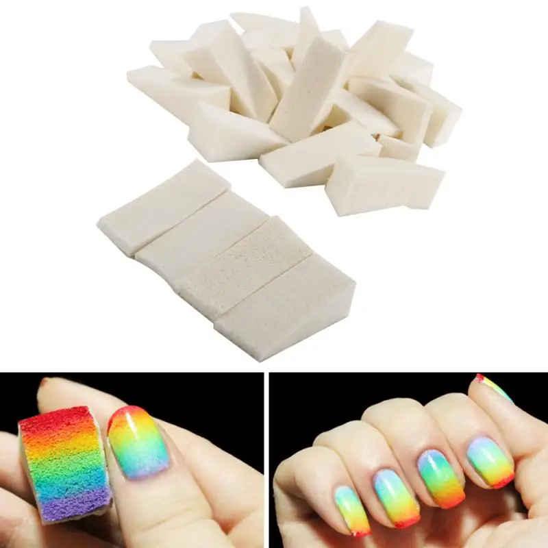 24Pcs Nail Art Sponge Manicure Kits Polish Gradient Color Designs Sponge Triangle Nail Sponge Stamp Stamping Nail Art Tools
24Pcs Nail Art Sponge Manicure Kits Polish Gradient Color Designs Sponge Triangle Nail Sponge Stamp Stamping Nail Art Tools