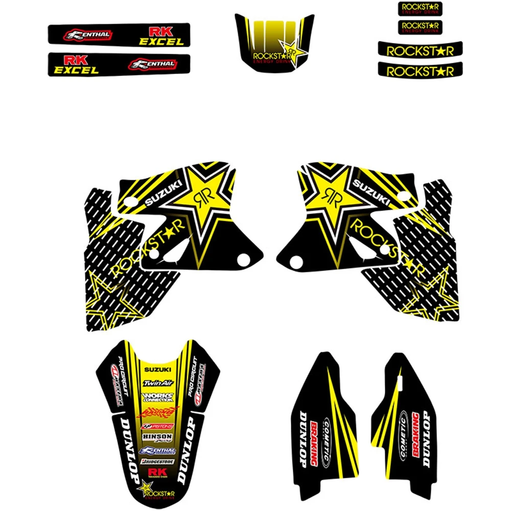 For SUZUKI DRZ400SM 2000-2012 Graphics Decals Stickers Custom Number Name 3M Full Motorcycle Backgrounds
For SUZUKI DRZ400SM 2000-2012 Graphics Decals Stickers Custom Number Name 3M Full Motorcycle Backgrounds
