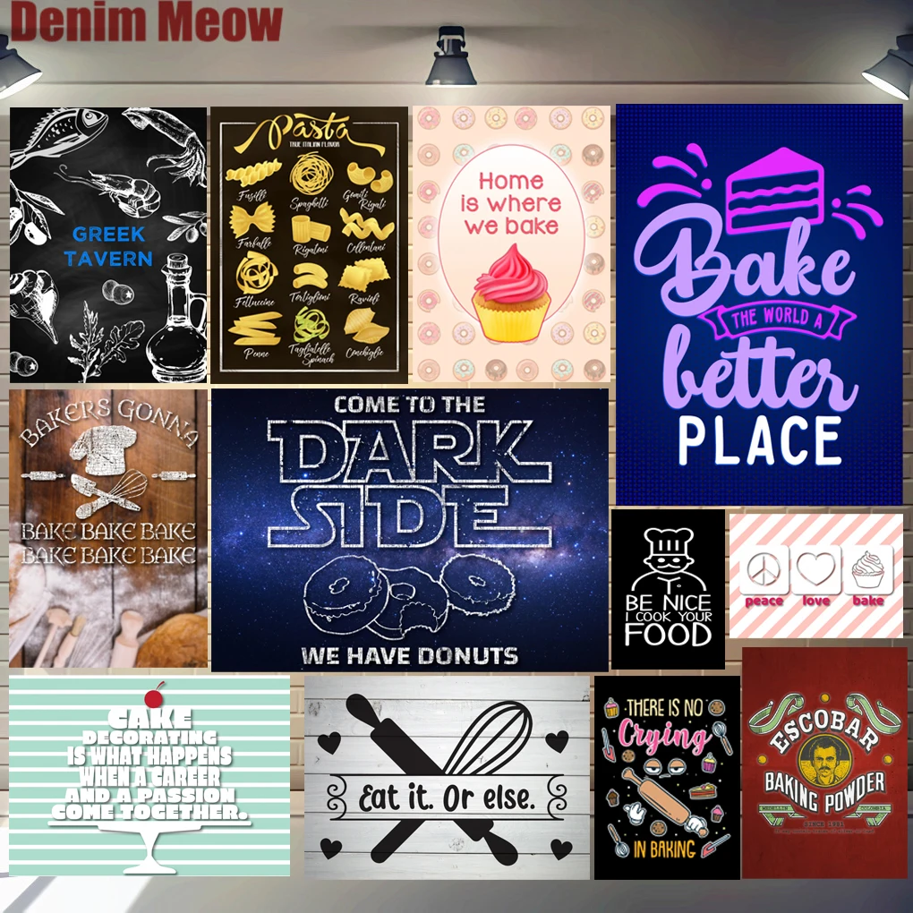 Home Is Where We Bake Plaque Pasta Art Tin Signs Kitchen Cafe Restaurant Decoration Cupcake Donuts Metal Poster Home Decor MN161 
Home Is Where We Bake Plaque Pasta Art Tin Signs Kitchen Cafe Restaurant Decoration Cupcake Donuts Metal Poster Home Decor MN161