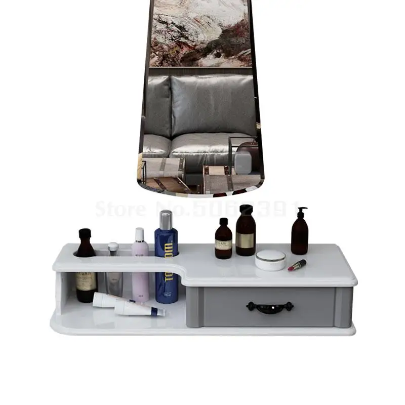 Wall-mounted dressing table bedroom photo studio wall-mounted makeup bedside mini simple cabinet |