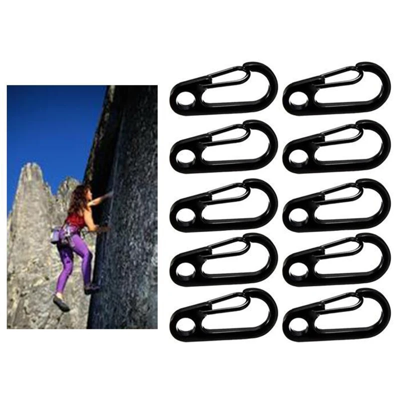 10Pcs EDC Mini Spring Clasps Outdoor Keychain Camping Climbing Carabiner Backpack Hooks Survival Kits Paracord Accessories
10Pcs EDC Mini Spring Clasps Outdoor Keychain Camping Climbing Carabiner Backpack Hooks Survival Kits Paracord Accessories