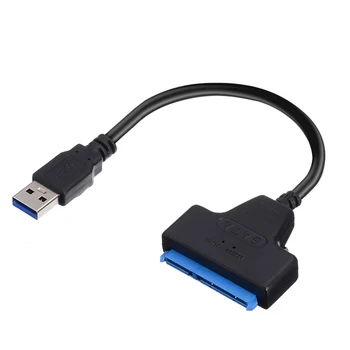 SATA To USB Cable Adapter Up to 6 Gbps Support 2.5" External SSD HDD Hard Drive Connector 22 Pin Sata III Cable
SATA To USB Cable Adapter Up to 6 Gbps Support 2.5" External SSD HDD Hard Drive Connector 22 Pin Sata III Cable