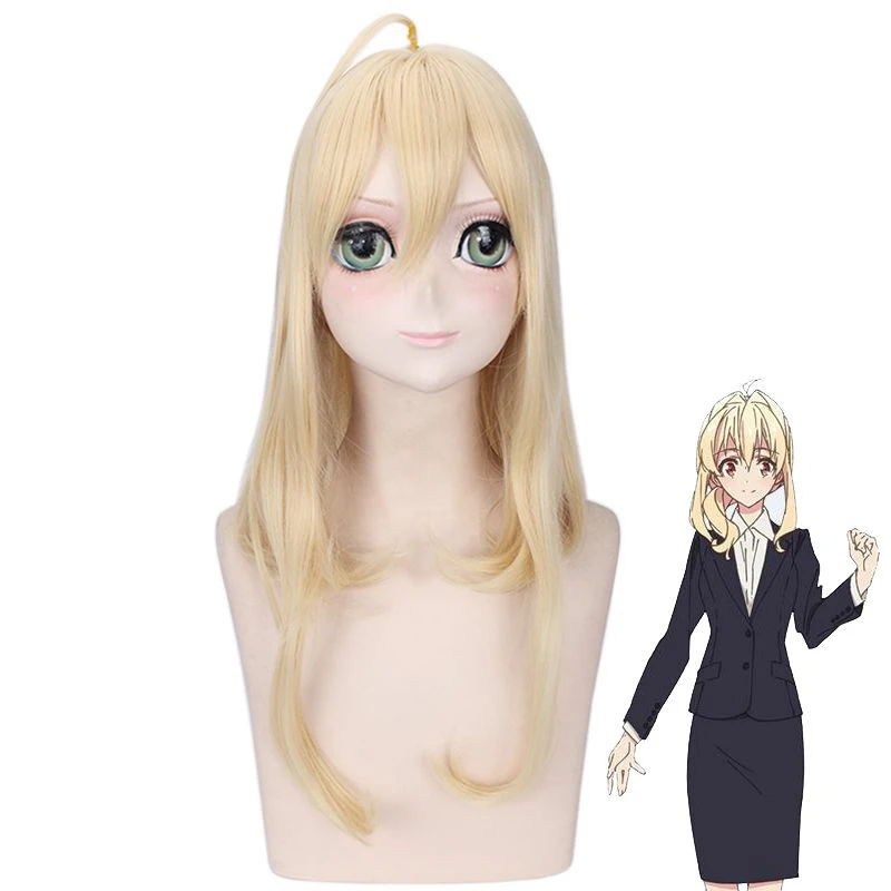IDOLiSH7 Tsumugi Takanashi Cosplay Wig Blond curls Heat Resistant Synthetic Hair Anime Costume Wigs + Wig Cap
IDOLiSH7 Tsumugi Takanashi Cosplay Wig Blond curls Heat Resistant Synthetic Hair Anime Costume Wigs + Wig Cap