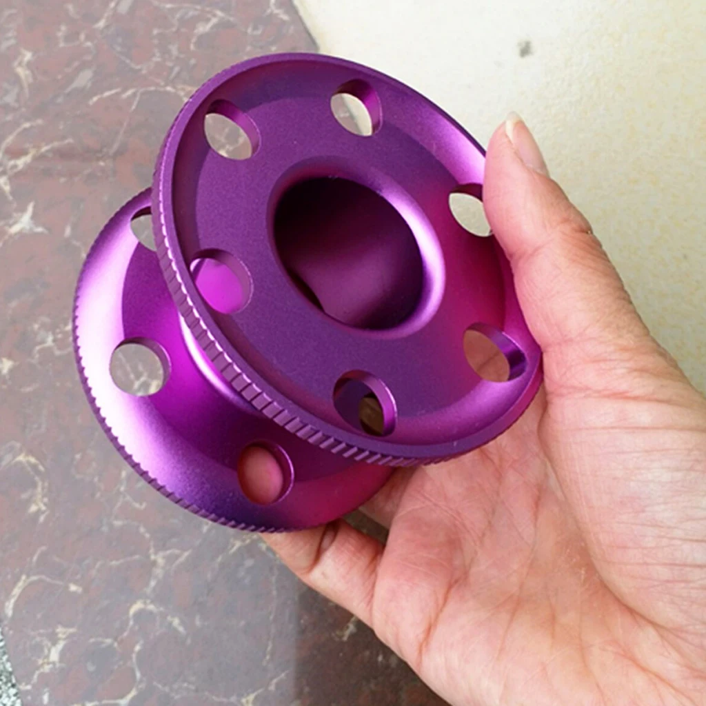 Water Pool Finger Reels Diving Scuba Aluminum Alloy Spool Anti-corrosion 2pc Water Pool Finger Reels Diving Scuba Aluminum Alloy Spool Anti-corrosion 2pc