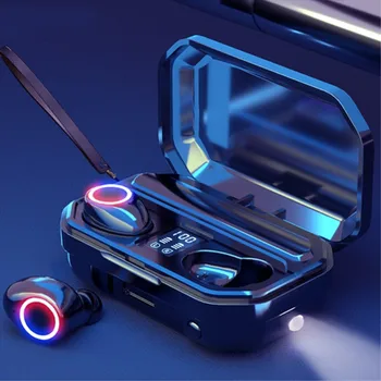 Forget Upset M12 TWS wireless bluetooth headset sports headset game headset LED digital display design with charging treasure
Forget Upset M12 TWS wireless bluetooth headset sports headset game headset LED digital display design with charging treasure