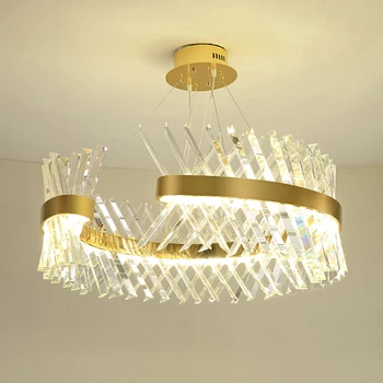 Modern Crystal Pendant Lights Long Cable Hanging Lamps Simple Ceiling Pendant lamp for Restaurant Bar Indoor Decorative Lighting
Modern Crystal Pendant Lights Long Cable Hanging Lamps Simple Ceiling Pendant lamp for Restaurant Bar Indoor Decorative Lighting