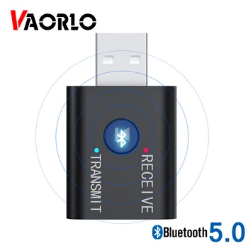 VAORLO Bluetooth 5.0 Audio Receiver Transmitter Mini 3.5mm Jack AUX USB Stereo Music Wireless Adapter for TV Car PC Headphone BT
VAORLO Bluetooth 5.0 Audio Receiver Transmitter Mini 3.5mm Jack AUX USB Stereo Music Wireless Adapter for TV Car PC Headphone BT