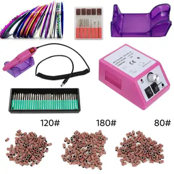 20000RPM Electric Nail Drill Machine Mill Cutter Sets For Nail Tips Manicure Electric Nail Pedicure File Bit Sanding Band set
20000RPM Electric Nail Drill Machine Mill Cutter Sets For Nail Tips Manicure Electric Nail Pedicure File Bit Sanding Band set