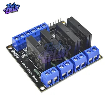 Smart Electronics 4 Channel 2A 5V DC Relay Module Solid State Low Level G3MB-202P Relay SSR AVR DSP for arduino Diy Kit
Smart Electronics 4 Channel 2A 5V DC Relay Module Solid State Low Level G3MB-202P Relay SSR AVR DSP for arduino Diy Kit