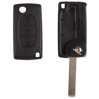 For Peugeot 107 207 307 407 408 3 Button Flip Remote Key Fob Case Shell Key Replacement Cover Slotted Housing
For Peugeot 107 207 307 407 408 3 Button Flip Remote Key Fob Case Shell Key Replacement Cover Slotted Housing