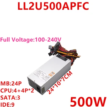 New PSU For Lianli 2U 500W Power Supply LL2U500APFC 
New PSU For Lianli 2U 500W Power Supply LL2U500APFC