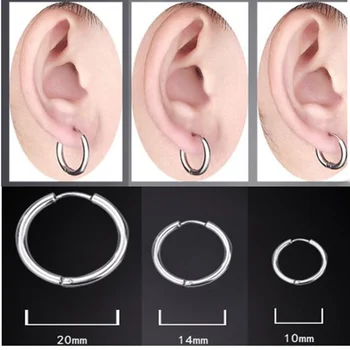 Small Round Earrings Stainless Steel Earrings for Women Men Ear Clip Simple Circle Earrings Statement Jewelry
Small Round Earrings Stainless Steel Earrings for Women Men Ear Clip Simple Circle Earrings Statement Jewelry