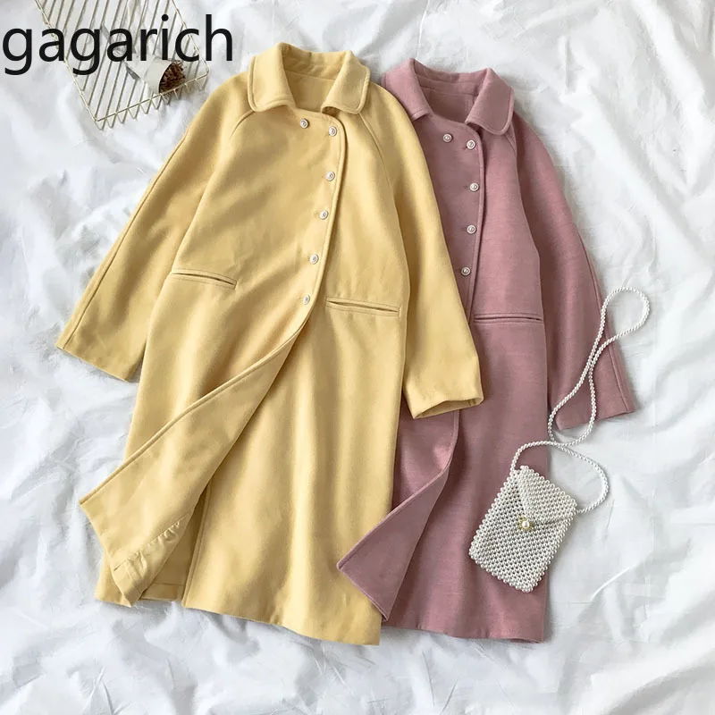 Gagarich Women Winter Coat Korean Medium Long Woolen Casual 2020 New Solid Loose Elegant Female Wool Blends
Gagarich Women Winter Coat Korean Medium Long Woolen Casual 2020 New Solid Loose Elegant Female Wool Blends
