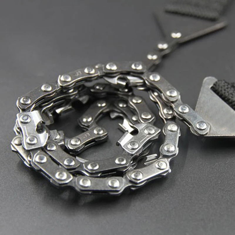 100CM Professional Outdoor Pocket Survival Hand Chain Saws Fast Cutting Camping Tools Gear Chainsaw Travel Kits T28
100CM Professional Outdoor Pocket Survival Hand Chain Saws Fast Cutting Camping Tools Gear Chainsaw Travel Kits T28