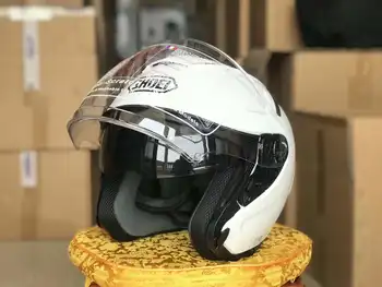 3/4 Motorcycle Helmet Open Face Double Lens Shoeii X14 J-cruise Gloss Whitee Riding Motocross Racing Motobike Helmet
3/4 Motorcycle Helmet Open Face Double Lens Shoeii X14 J-cruise Gloss Whitee Riding Motocross Racing Motobike Helmet