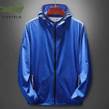 CARTELO jacket men new fashion lightweight comfortable breathable hooded outdoor casual sport sunscreen
CARTELO jacket men new fashion lightweight comfortable breathable hooded outdoor casual sport sunscreen