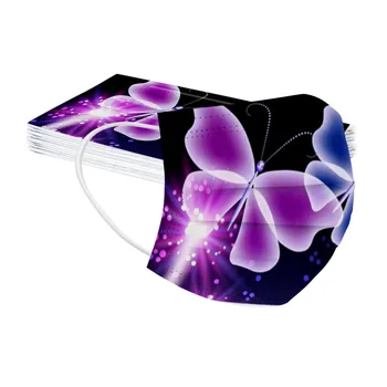10pc Adult Butterfly Print Filter Masks Breathable Meltblown Cloth Face Mask Personal 3 Layer Ply Filter Mouth Masks Mascarilla
10pc Adult Butterfly Print Filter Masks Breathable Meltblown Cloth Face Mask Personal 3 Layer Ply Filter Mouth Masks Mascarilla