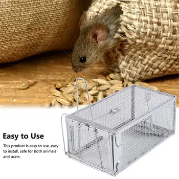 Reusable Rat Trap Heavy Duty Mouse Pest Animal Mice Hamster Cage Control Bait Rodent Repeller Catch MouseHamster Mouse Trap
Reusable Rat Trap Heavy Duty Mouse Pest Animal Mice Hamster Cage Control Bait Rodent Repeller Catch MouseHamster Mouse Trap