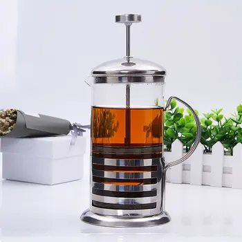 350ML Stainless Steel French Press Coffee Pot Glass Portable Coffee Maker Manual Coffeeware Filter Teapot Household Machine
350ML Stainless Steel French Press Coffee Pot Glass Portable Coffee Maker Manual Coffeeware Filter Teapot Household Machine
