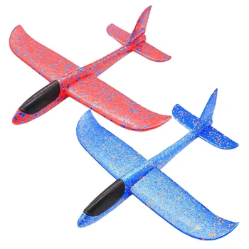 2 Pcs 48cm Hand Throw Lighting Up Flying Glider Plane Glow in The Dark Toys Foam Airplane Model Led Flash Games Toys for Childre
2 Pcs 48cm Hand Throw Lighting Up Flying Glider Plane Glow in The Dark Toys Foam Airplane Model Led Flash Games Toys for Childre
