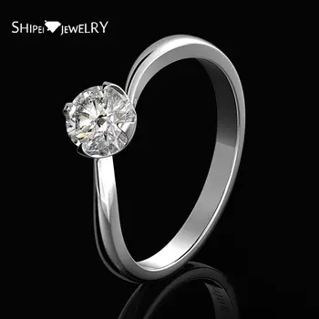 Shipei Classic 925 Sterling Silver Gemstone Ring Fine Jewelry Created Moissanite Diamond Wedding Engagement Ring Anniversary
Shipei Classic 925 Sterling Silver Gemstone Ring Fine Jewelry Created Moissanite Diamond Wedding Engagement Ring Anniversary