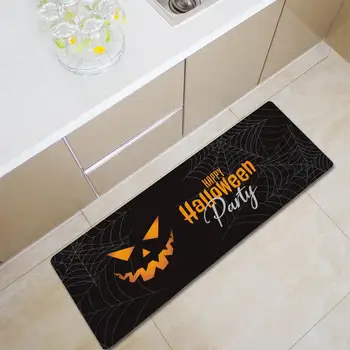 Halloween 40*120cm Anti-slip Rugs Bedside Sofa Area Rug Comfortable Flannel Memory Foam Doormat Floor Kitchen Black Rug Carpet 
Halloween 40*120cm Anti-slip Rugs Bedside Sofa Area Rug Comfortable Flannel Memory Foam Doormat Floor Kitchen Black Rug Carpet