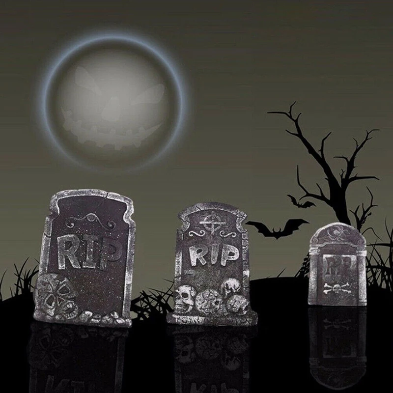 Halloween Simulation Tombstone Foam Props Fake Graveyard Granite Appearance Spooky Skeleton Outdoor Yard Bar Halloween Decor
Halloween Simulation Tombstone Foam Props Fake Graveyard Granite Appearance Spooky Skeleton Outdoor Yard Bar Halloween Decor